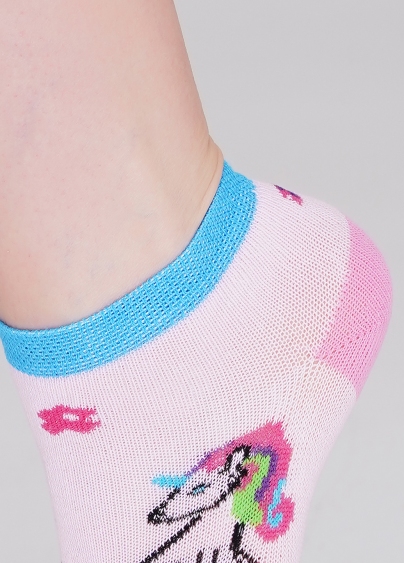 Детские носки с единорогами KS1M-001/(2) calzino (KSS KOMPLEKT-001 (2 пары)