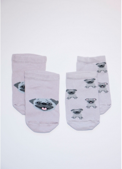 Хлопковые детские носки с рисунком KS1M-006/(2) calzino (KSS KOMPLEKT-006 (2 пари))