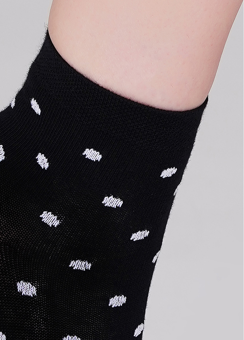 Детские хлопковые носки (2 пары) KS2 CLASSIC + KS2 BASIC 001 (черный)