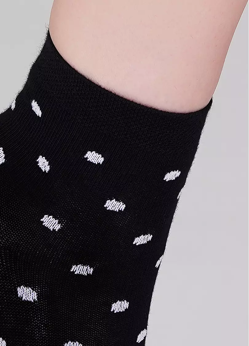 Детские хлопковые носки (2 пары) KS2 CLASSIC + KS2 BASIC 001 (черный)