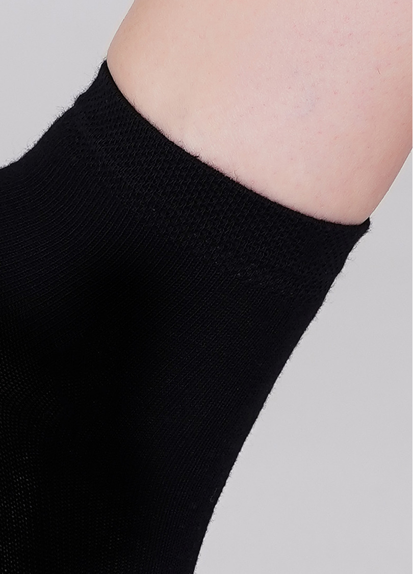 Детские хлопковые носки (2 пары) KS2 CLASSIC + KS2 BASIC 001 (черный)