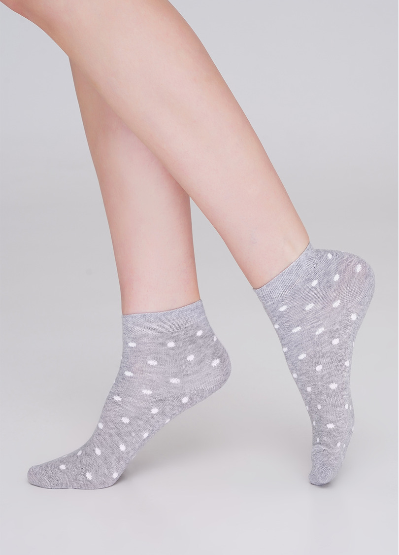 Детские хлопковые носки (2 пары) KS2 CLASSIC + KS2 BASIC 001 (светло-серый)