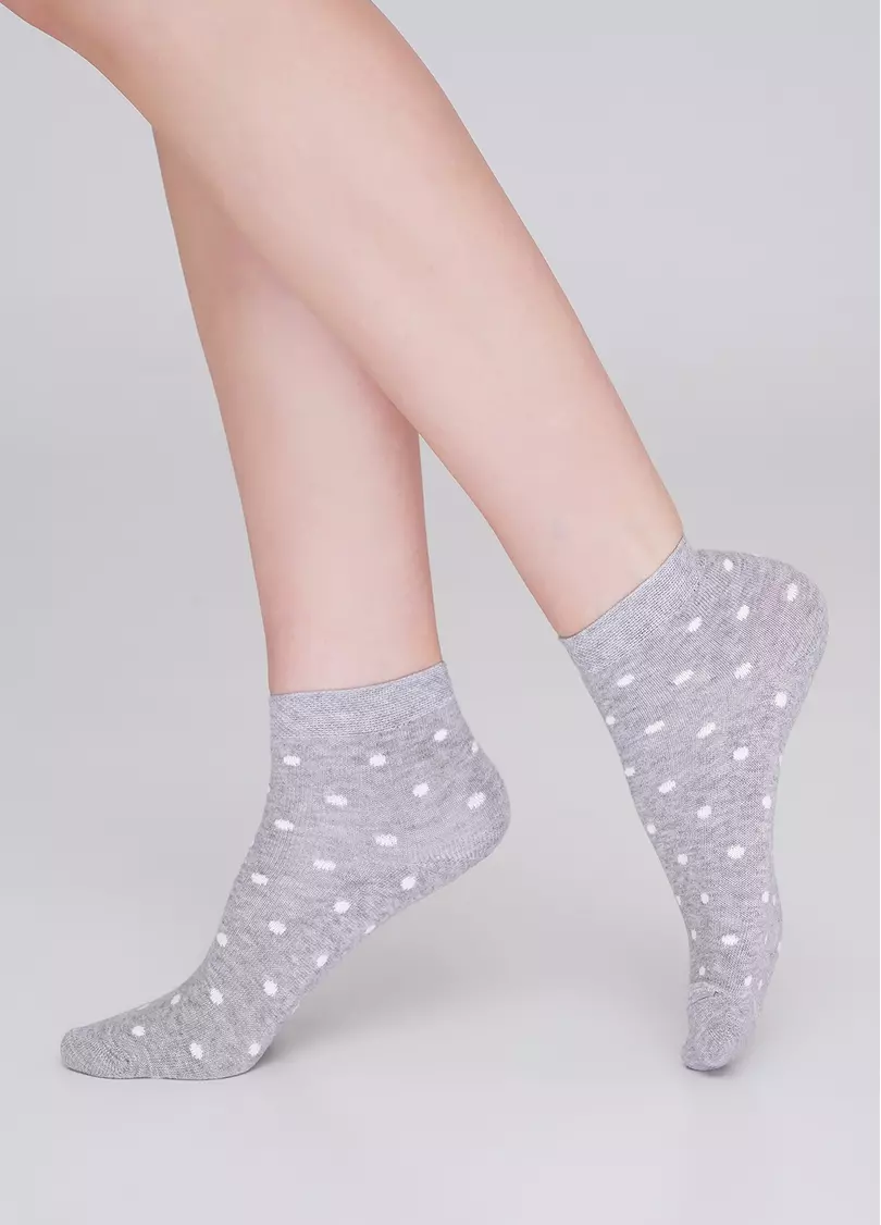 Детские хлопковые носки (2 пары) KS2 CLASSIC + KS2 BASIC 001 (светло-серый)