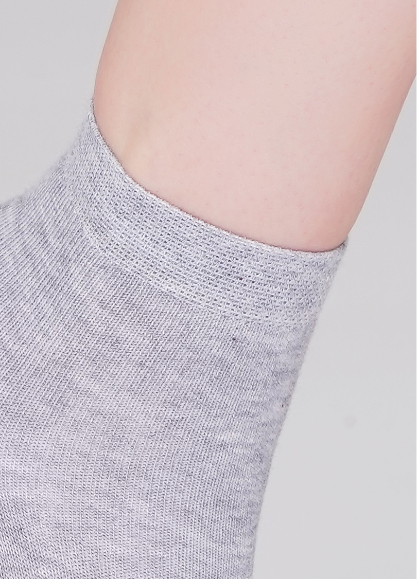 Детские хлопковые носки (2 пары) KS2 CLASSIC + KS2 BASIC 001 (светло-серый)