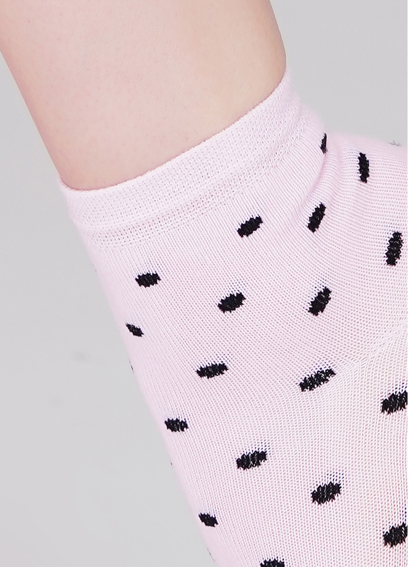 Детские хлопковые носки KS2 CLASSIC + KS2 BASIC 001 pearl (розовый)