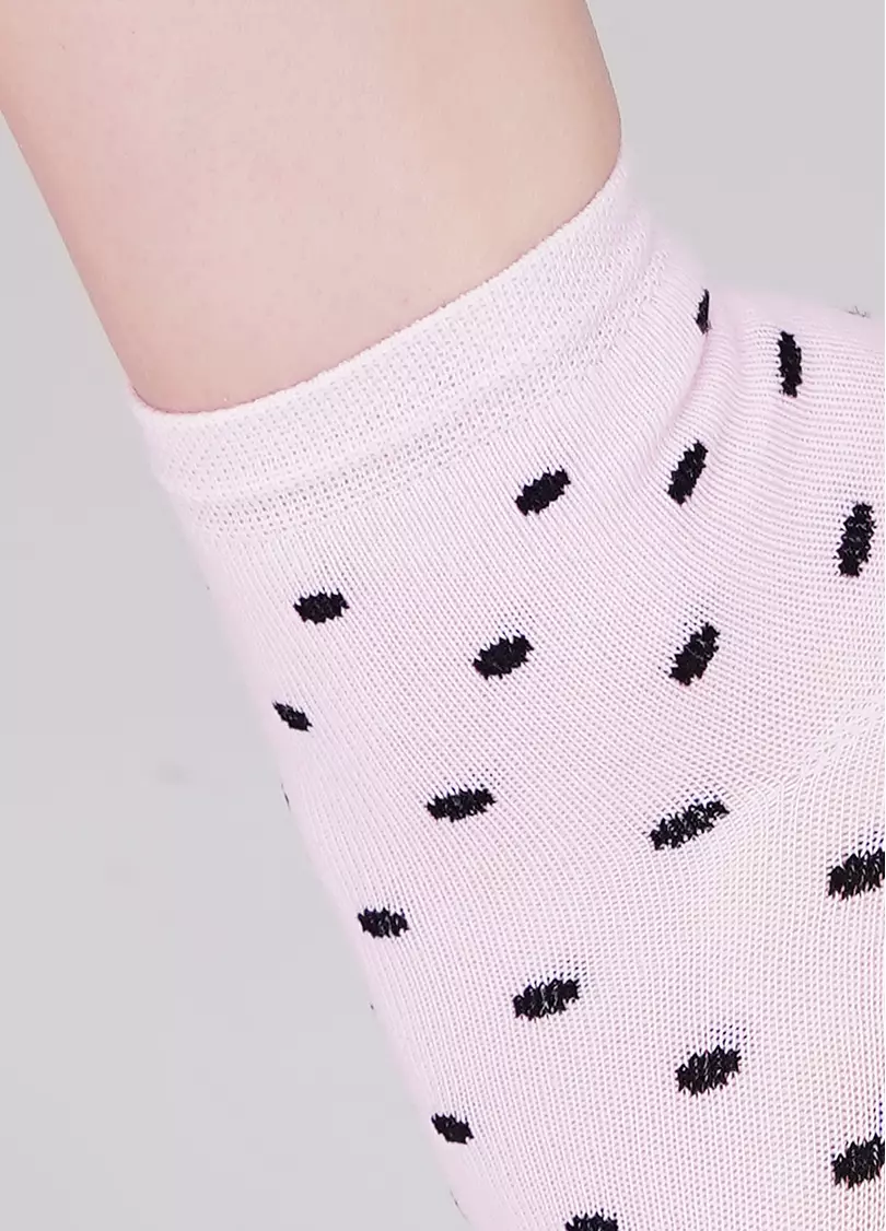 Детские хлопковые носки KS2 CLASSIC + KS2 BASIC 001 pearl (розовый)