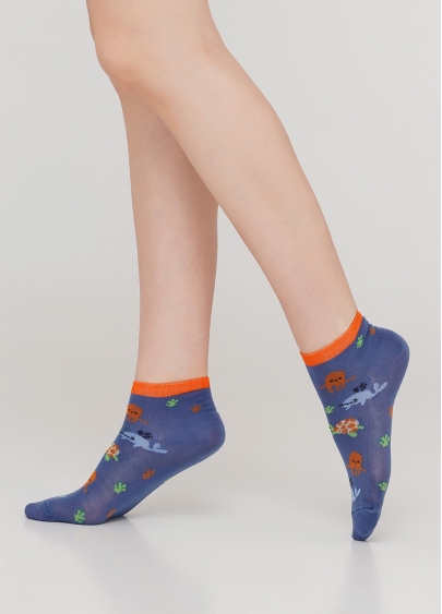 Дитячі короткі шкарпетки KS2 MARINE 002 (синій)