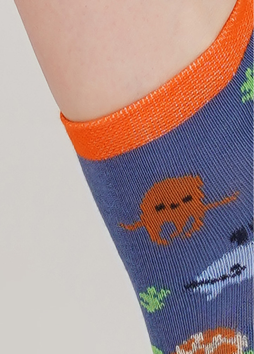 Дитячі короткі шкарпетки KS2 MARINE 002 (синій)