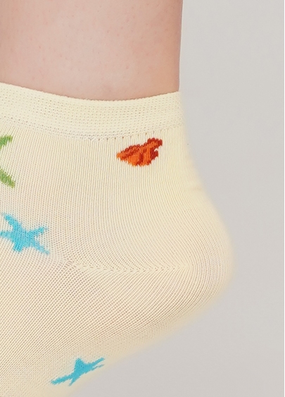 Дитячі короткі шкарпетки KS2 MARINE 009 (жовтий)