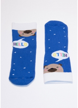 Шкарпетки дитячі з малюнком KS2C/Te-004 denim (синій)