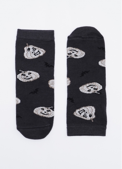 Дитячі шкарпетки з гарбузами на Геловін KS3 HALLOWEEN (F) 2301 pirate black (чорний)