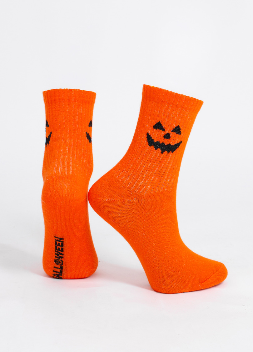 Дитячі шкарпетки Хелловін KS3 HALLOWEEN STRONG 2501 orange (помаранчевий)