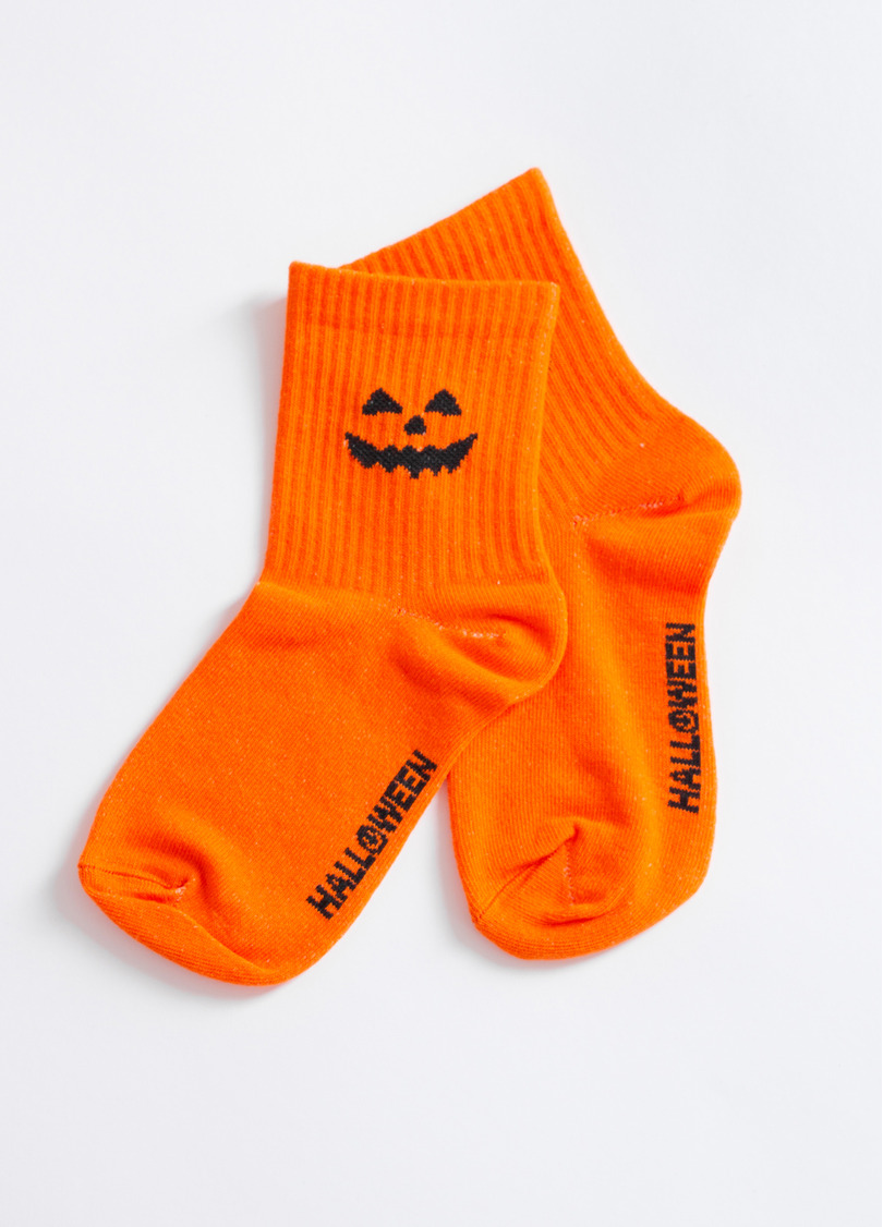 Дитячі шкарпетки Хелловін KS3 HALLOWEEN STRONG 2501 orange (помаранчевий)