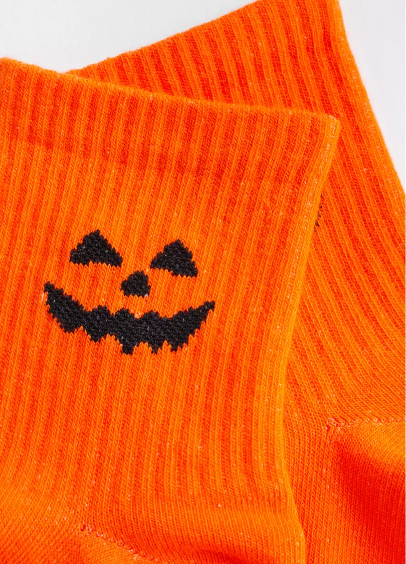 Детские носки Хэллоуин KS3 HALLOWEEN STRONG 2501 orange (оранжевый)