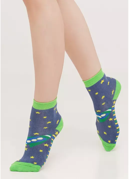 Махровые носки детские с рисунком Ракета KS3 TERRY 008 jeans (синий) Махровые носки детские с рисунком Ракета KS3 TERRY 008 jeans (синий)