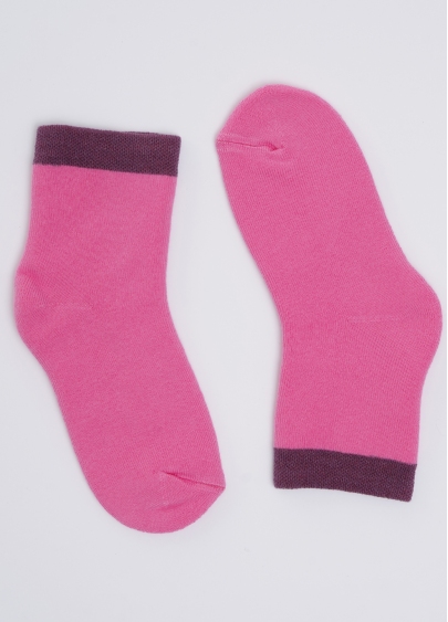 Дитячі шкарпетки махрові KS3 TERRY 013 deep pink (рожевий)