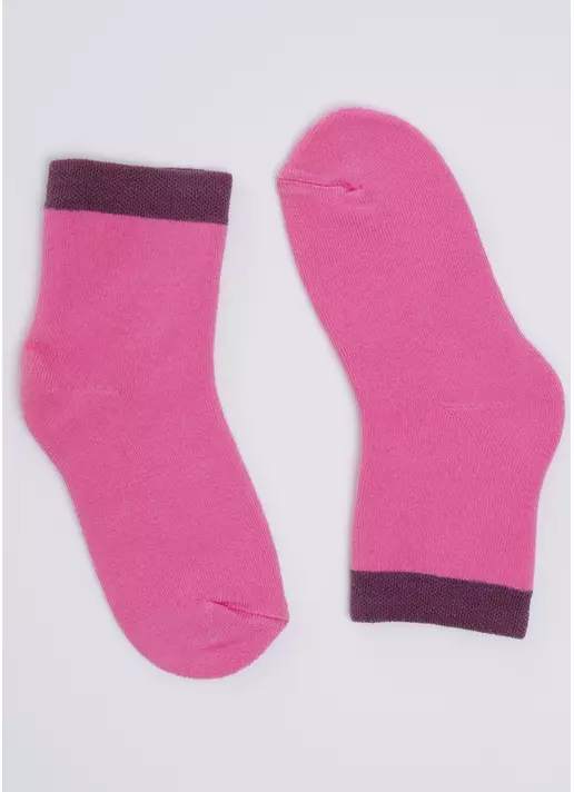 Дитячі шкарпетки махрові KS3 TERRY 013 deep pink (рожевий)