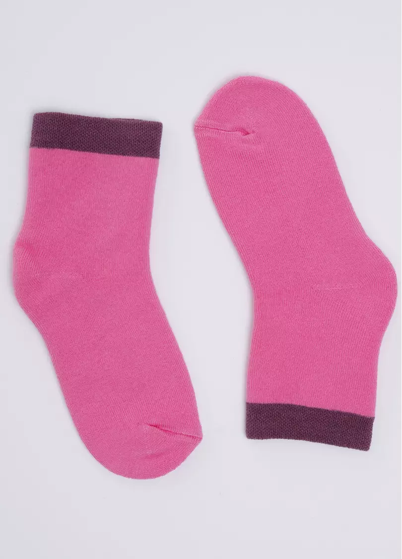 Детские носки махровые KS3 TERRY 013 deep pink (розовый)
