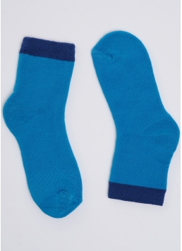 Дитячі шкарпетки махрові KS3 TERRY 013 enamel blue (блакитний)