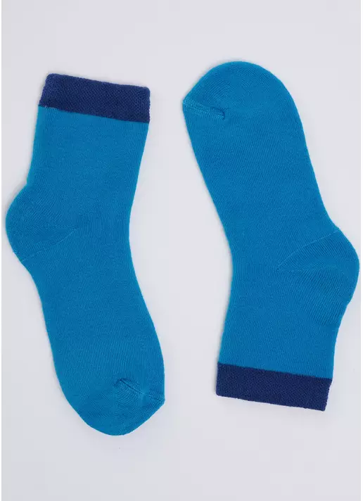 Дитячі шкарпетки махрові KS3 TERRY 013 enamel blue (блакитний)