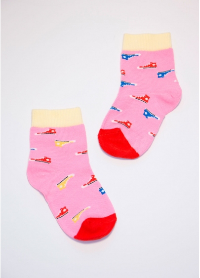 Дитячі шкарпетки з малюнком KSL-008 calzino rose (рожевий)