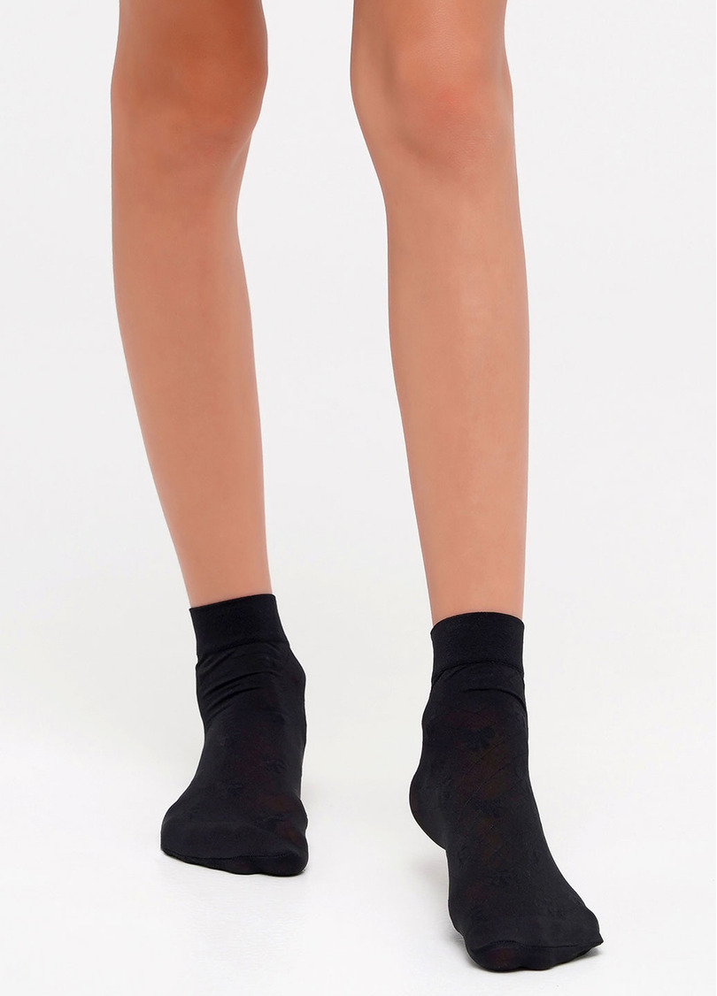 Детские капроновые носки з бантиками LNN-08 calzino (Планшет)