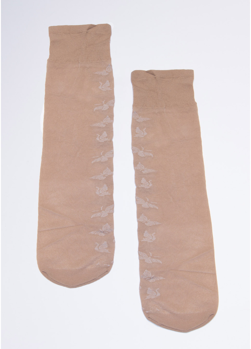 Капроновые гольфы детские с рисунком LPG-02 gambaletto bianco (белый)