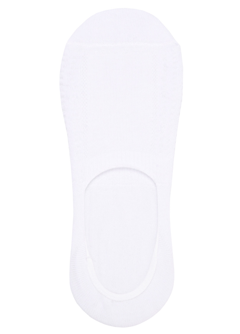 Мужские подследники с махровыми вставками MF1 TERRY CLASSIC [MFC/TeSk-cl] (FOOTIES-MFT 01) (белый)