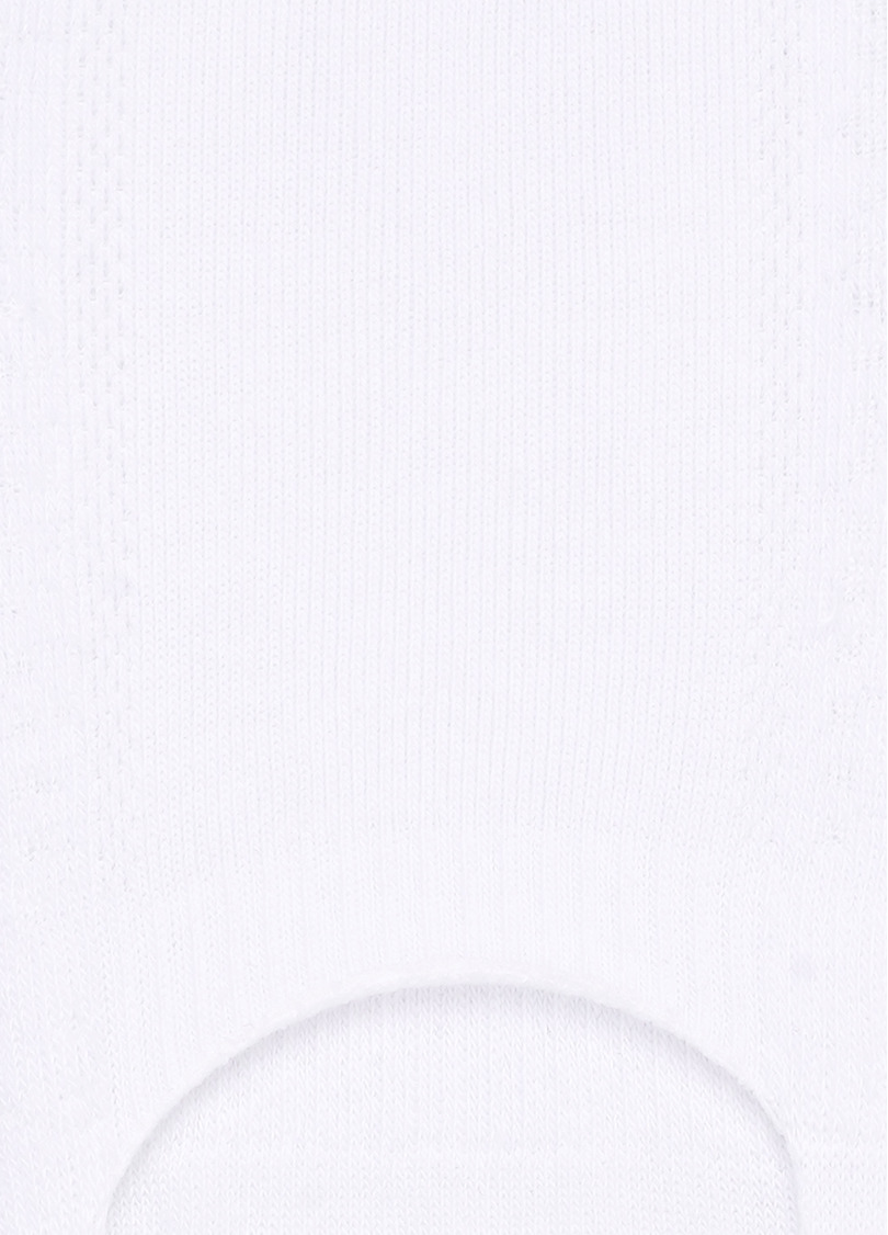 Мужские подследники с махровыми вставками MF1 TERRY CLASSIC [MFC/TeSk-cl] (FOOTIES-MFT 01) (белый)