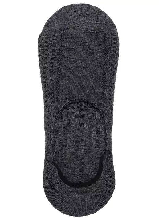 Мужские подследники с махровыми вставками MF1 TERRY CLASSIC [MFC/TeSk-cl] (FOOTIES-MFT 01) (темно-серый)