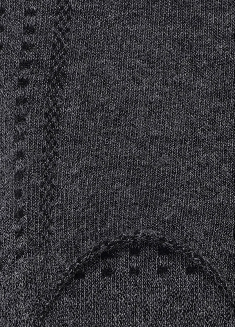 Чоловічі підслідники з махровими вставками MF1 TERRY CLASSIC [MFC / TeSk-cl] (FOOTIES-MFT 01) (темно-сірий)