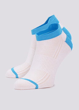 Спортивные носки с высокой пяткой мужские MS SPORT-01 blue (голубой)