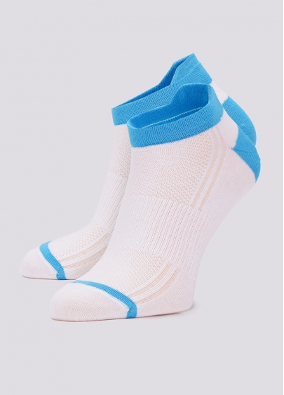 Спортивные носки с высокой пяткой мужские MS SPORT-01 blue (голубой)