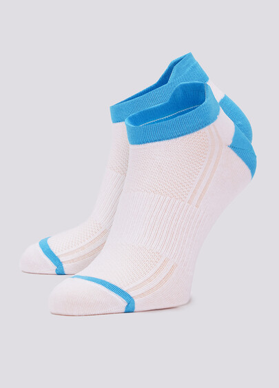 Спортивные носки с высокой пяткой мужские MS SPORT-01 blue (голубой)