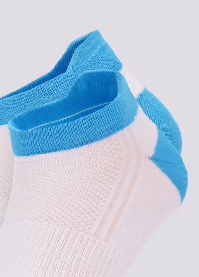 Спортивні шкарпетки з високою п'ятою чоловічі MS SPORT-01 blue (блакитний)