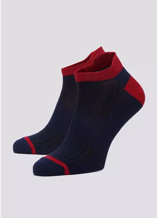 Спортивные носки с высокой пяткой мужские MS SPORT-01 navy (синий) Спортивные носки с высокой пяткой мужские MS SPORT-01 navy (синий)