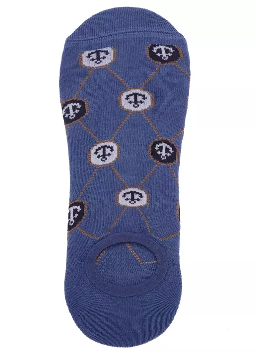 Мужские короткие носки с морским рисунком MS0 MARINE 011