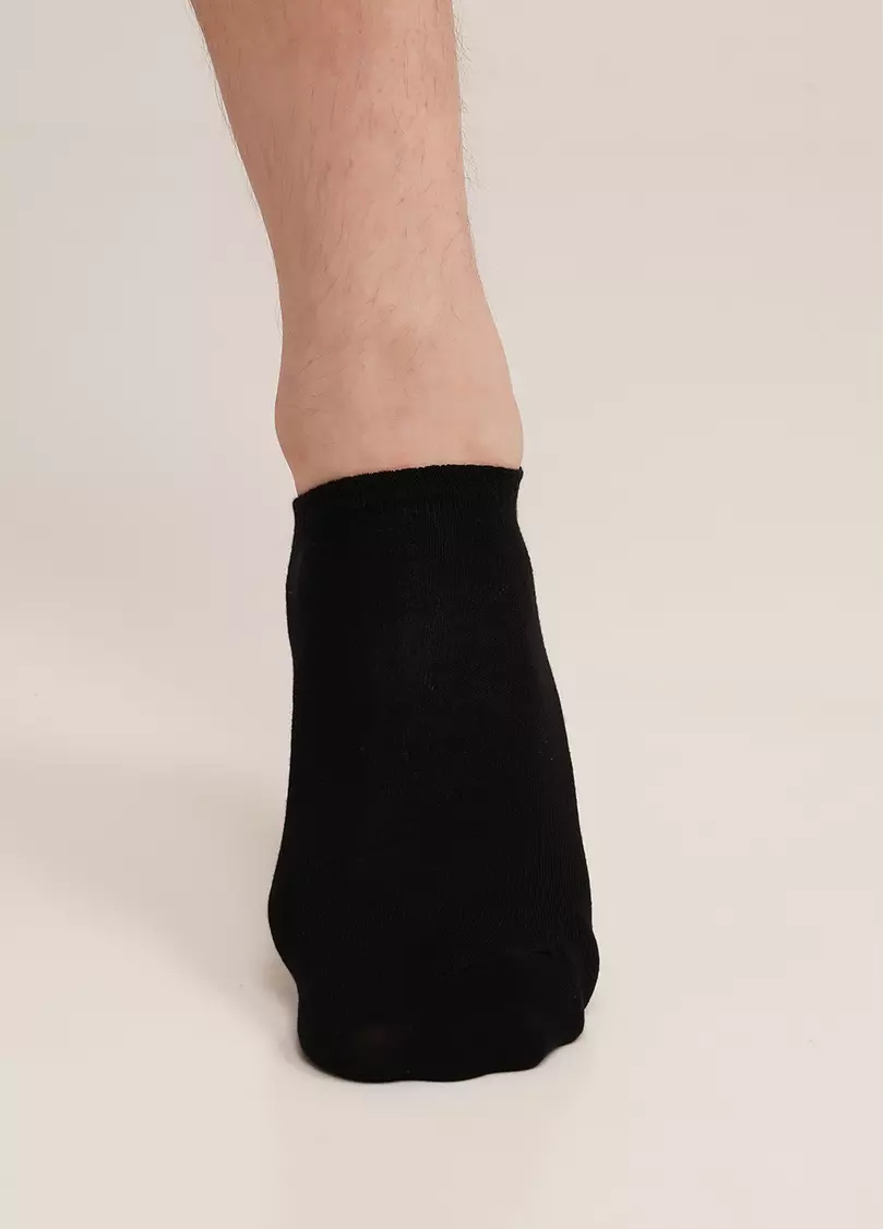 Короткі чоловічі шкарпетки з бамбуку MS1 BAMBOO black (чорний)