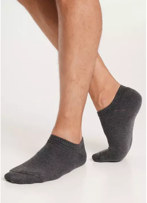 Мужские носки низкие MS1 CLASSIC [MS1C-cl] dark grey melange (серый)