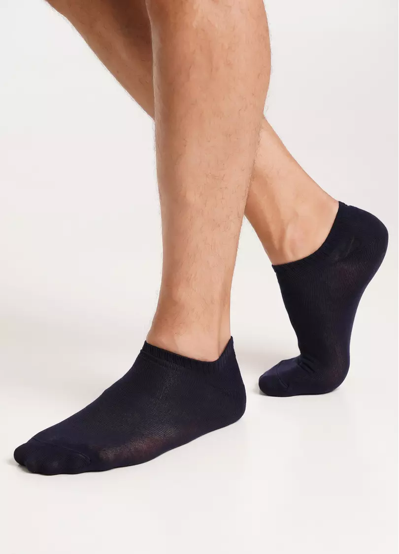 Чоловічі шкарпетки низькі MS1 CLASSIC [MS1C-cl] navy (синій)
