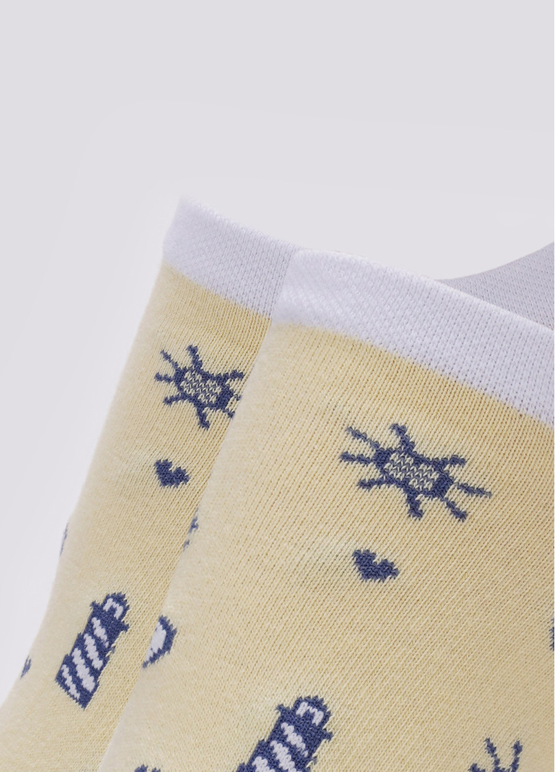 Мужские короткие носки с морским рисунком MS1 MARINE 008