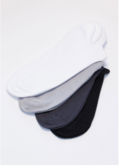 Мужские носки короткие MS1 SOFT PREMIUM CLASSIC black (черный)