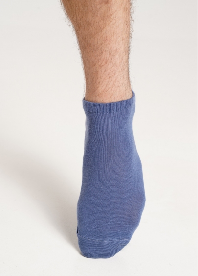 Мужские носки короткие MS1 SOFT PREMIUM CLASSIC jeans (синий)