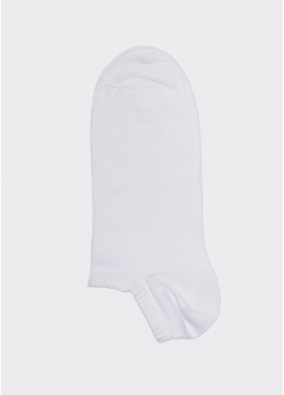 Мужские носки короткие MS1 SOFT PREMIUM CLASSIC white (белый)