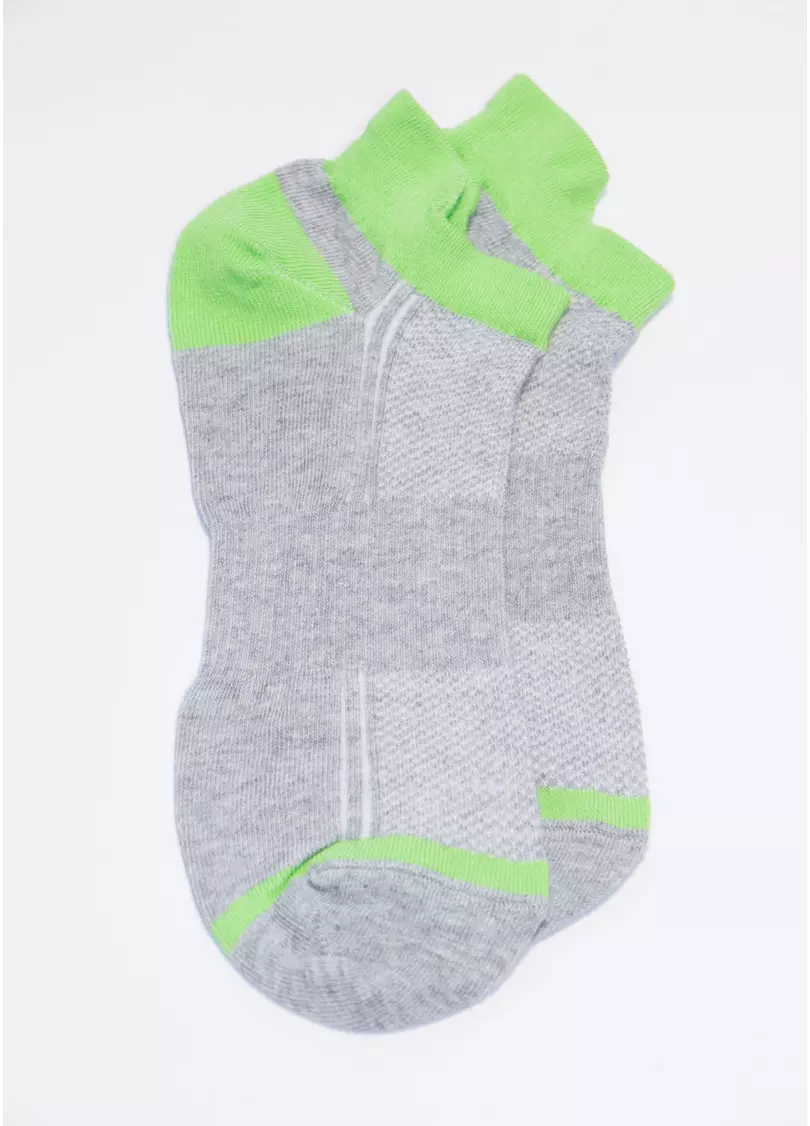 Мужские носки короткие MS1 SPORT 001 (M) [MS1M/Sp-001] dark grey melange (серый)