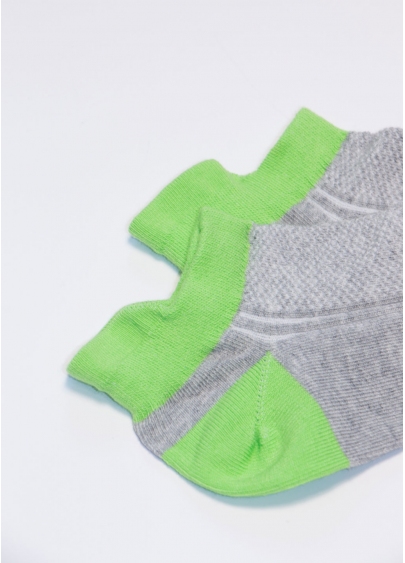 Чоловічі шкарпетки короткі MS1 SPORT 001 (M) [MS1M/Sp-001] dark grey melange (сірий)