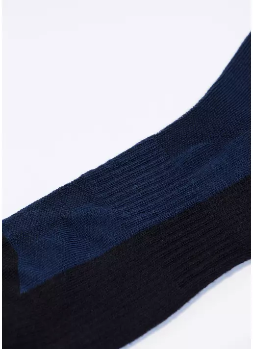 Носки для мужчин MS1 TERRY SPORT 010 [MS1C/SpTe-010] navy/black (синий)