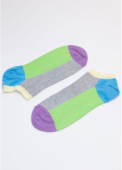 Шкарпетки різнокольорові чоловічі MS1C-003 green (зелений)