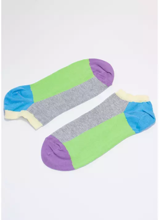 Шкарпетки різнокольорові чоловічі MS1C-003 green (зелений)