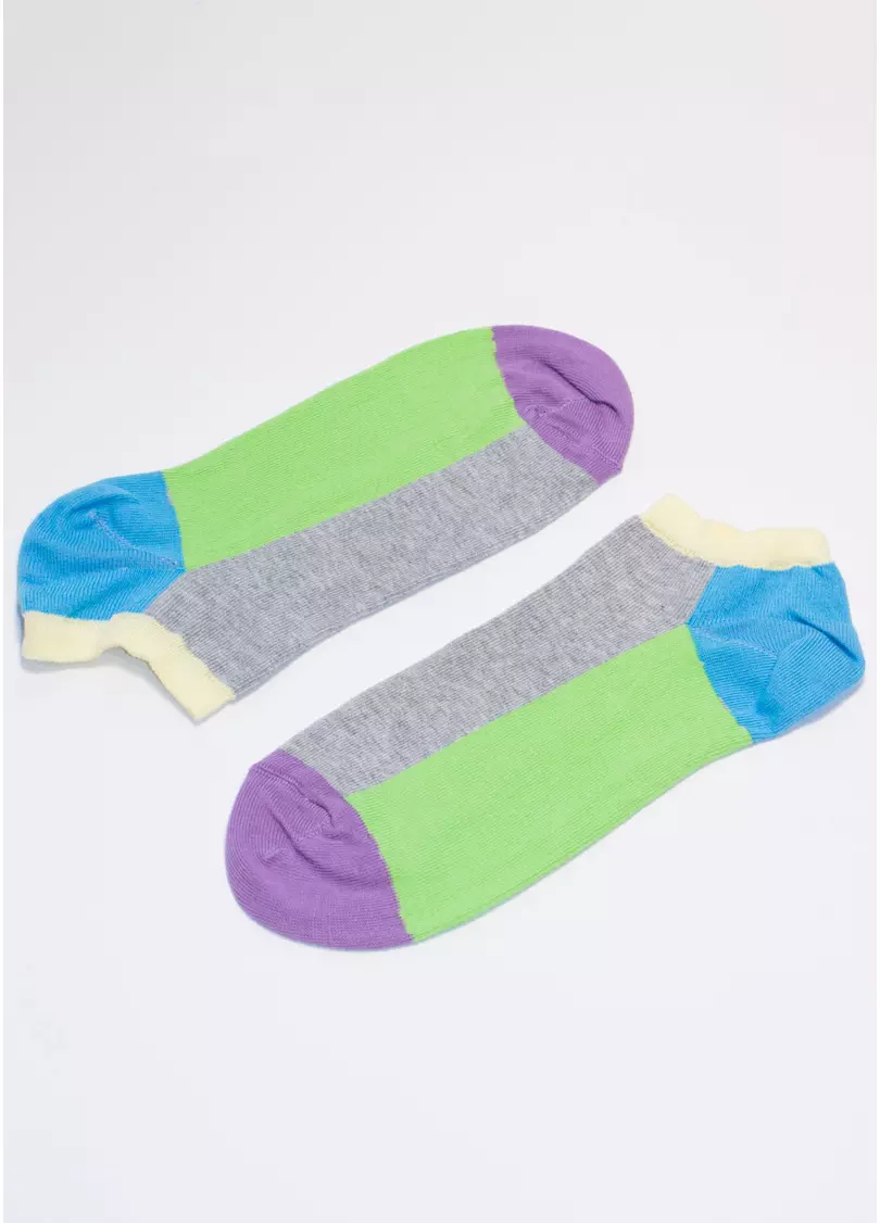 Носки разноцветные мужские MS1C-003 green (зеленый)